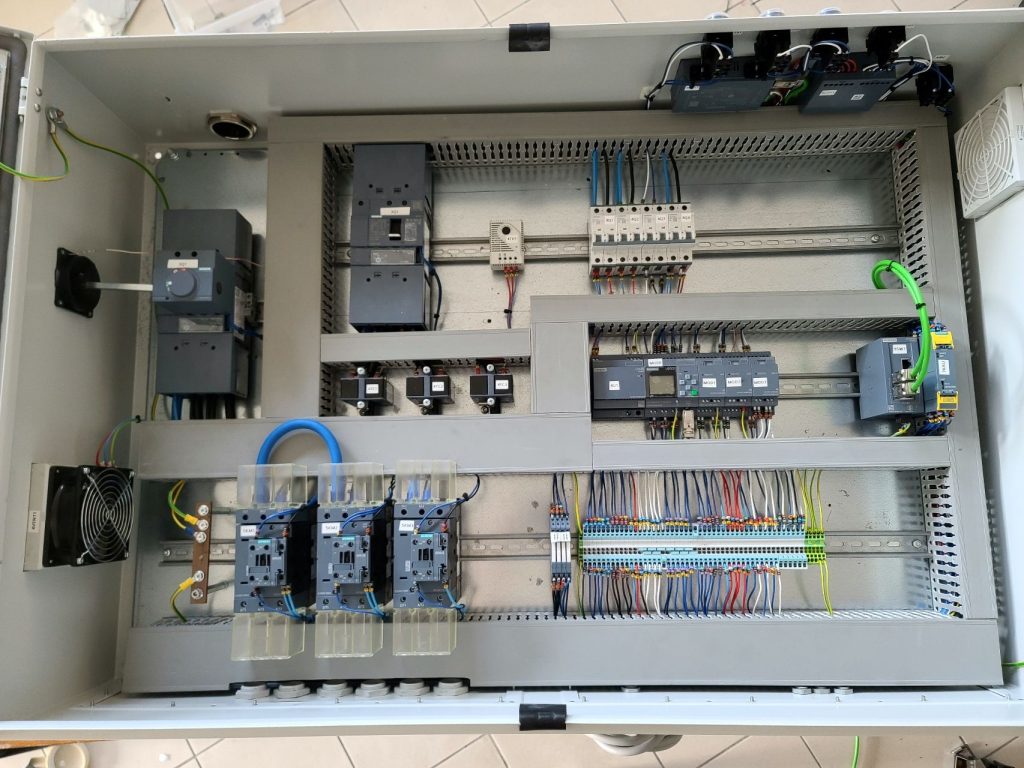 Armoire puissance chauffe Siemens