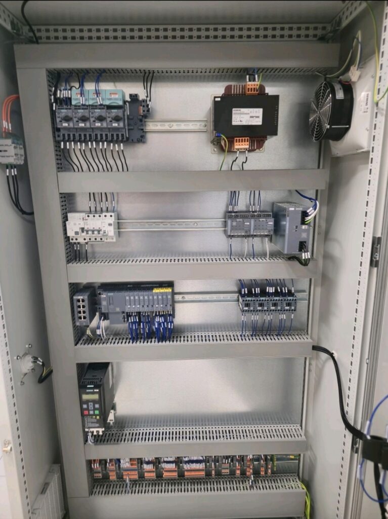 Armoire électrique îlot usinage